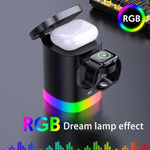 3 In 1 Magnetic Wireless Fast Charger- RGB Ambient Light - SuperGlim