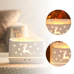 Elk Flame Humidifier Diffuser Christmas Home Decorations - SuperGlim