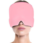 Ice Compress Headache Relief Gel Cold Therapy Migraine Eye Mask - SuperGlim