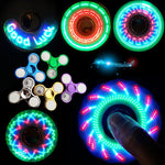 Luminous LED Light Fidget Spinner - Glow in Dark - SuperGlim