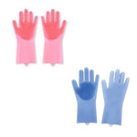 Reusable Silicone Cleaning Gloves